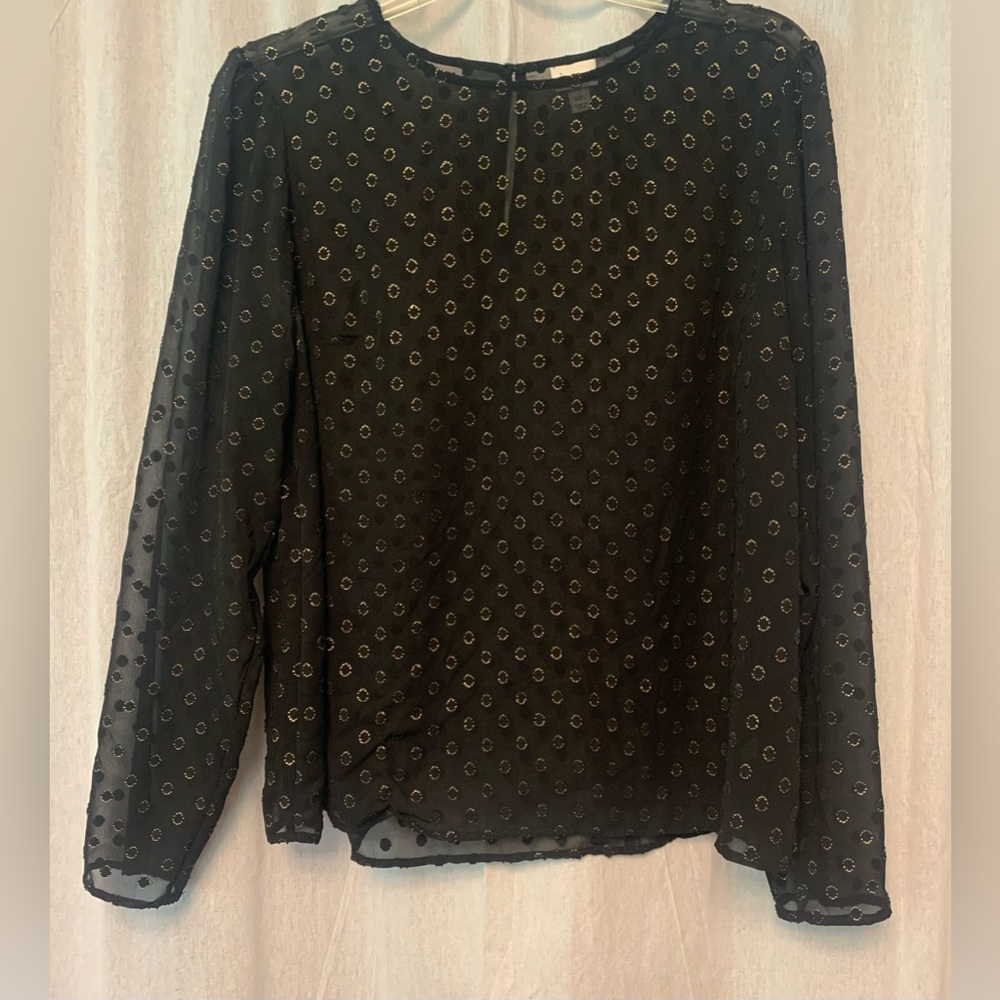 Woman’s sheer top
